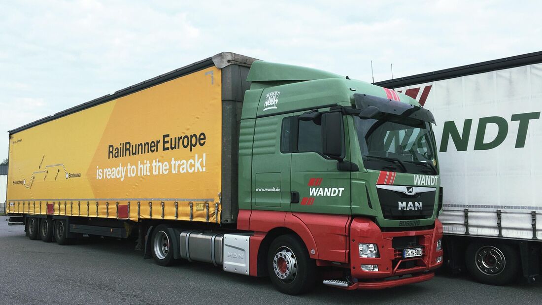 Wandt Spedition unterstützt Rail Runner