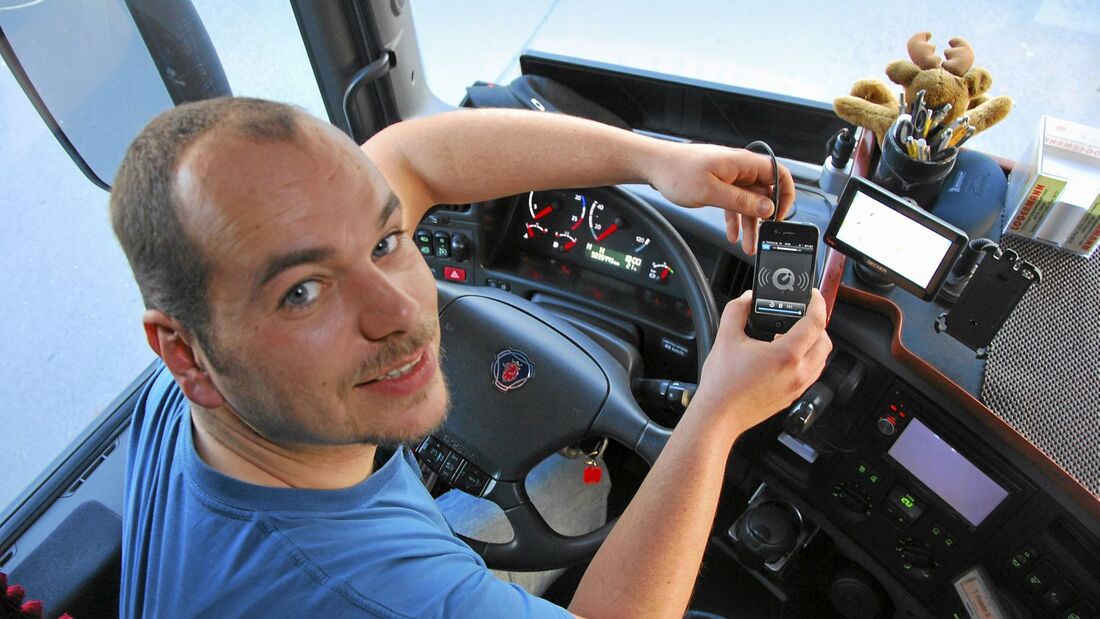 Web-Radio im Lkw