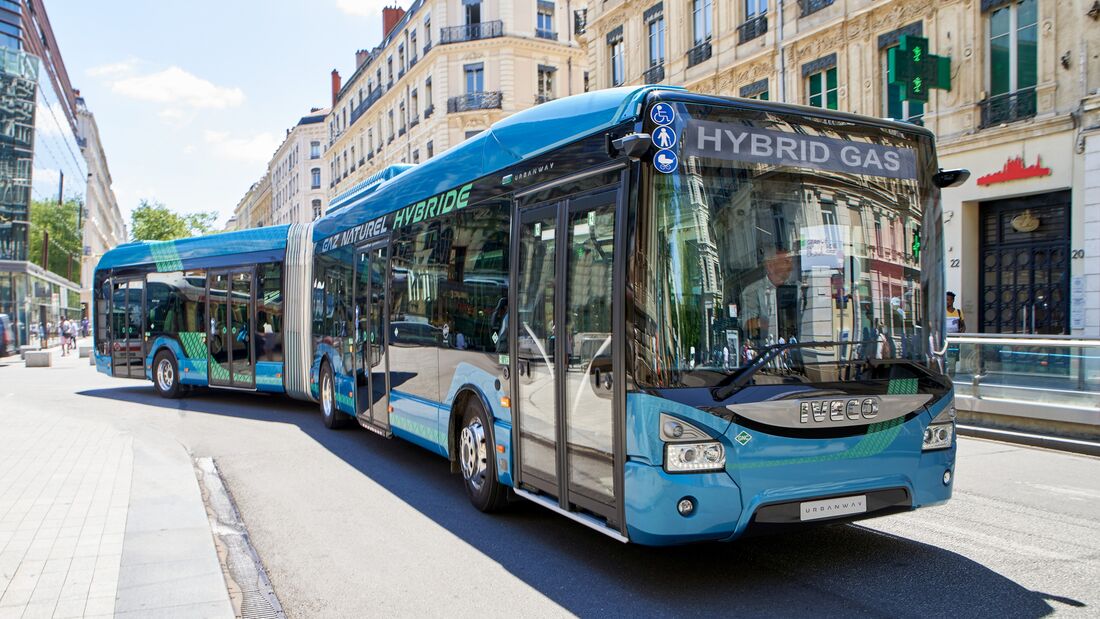 Neuer Erdgas-Hybrid-Bus