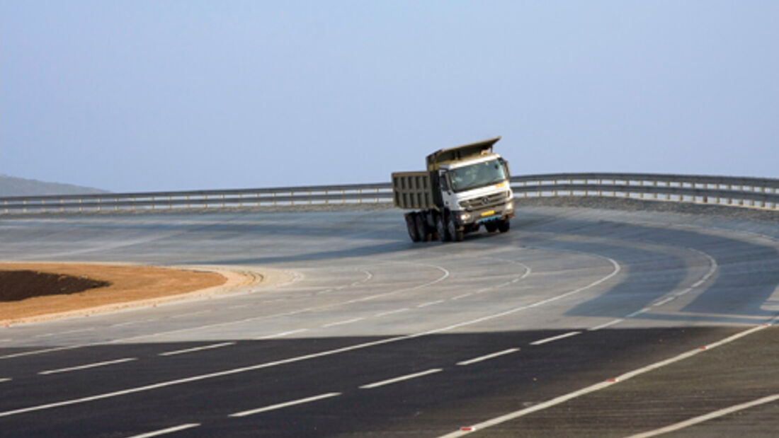 Lkw-Teststrecke