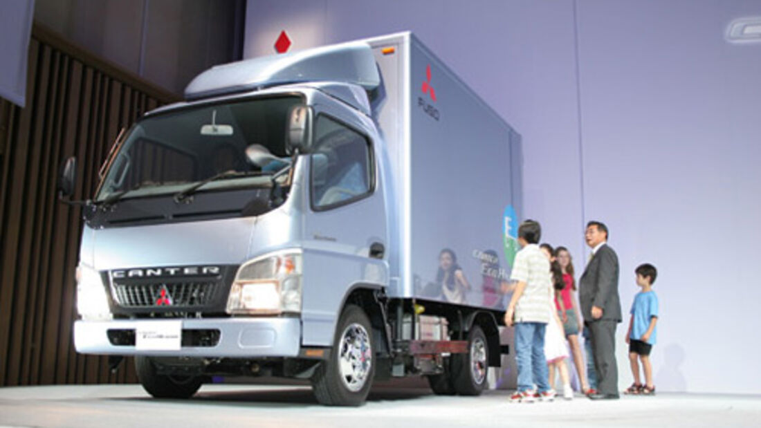 Mitsubishi Fuso Canter Eco Hybrid im Dauertest