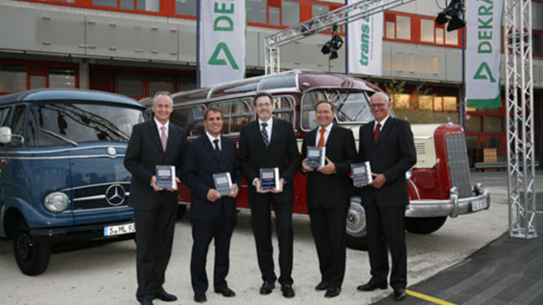 Die besten Nutzfahrzeuge 2008 - Daimler Nutzfahrzeuge stellen die Hälfte der Sieger
