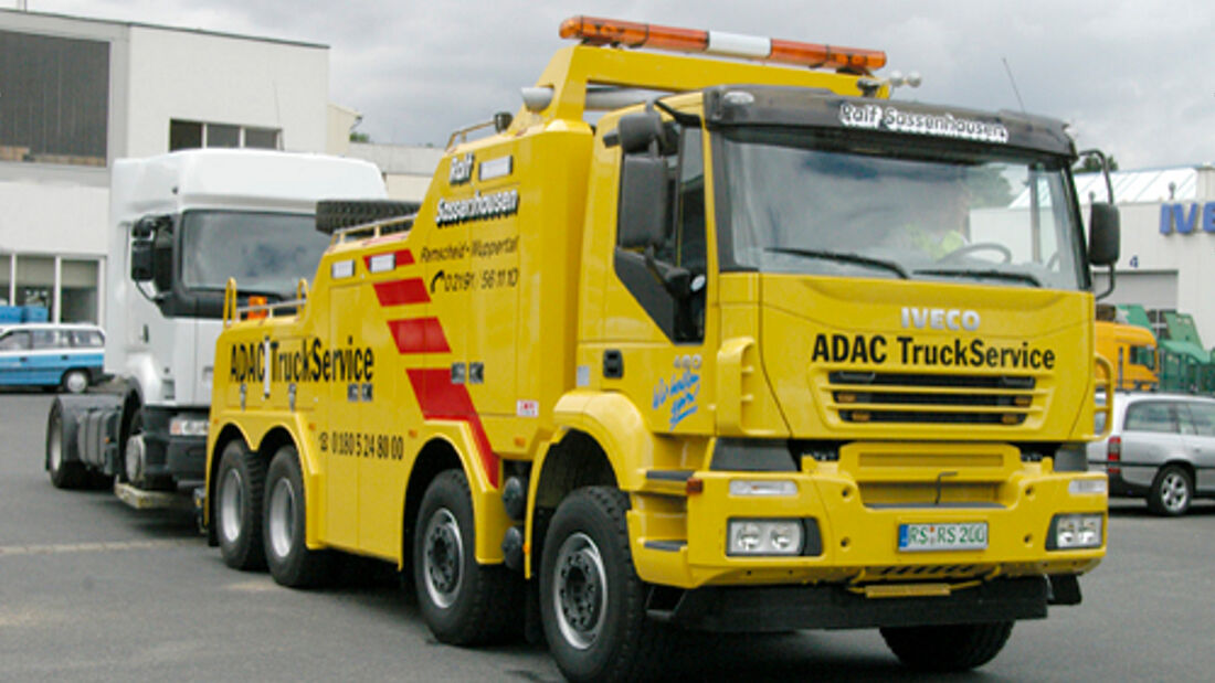 ADAC-Truckservice rückt 112.000 Mal aus