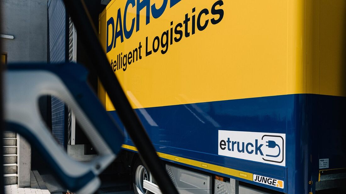 Dachser arbeitet an emissionsfreier Fahrzeugflotte