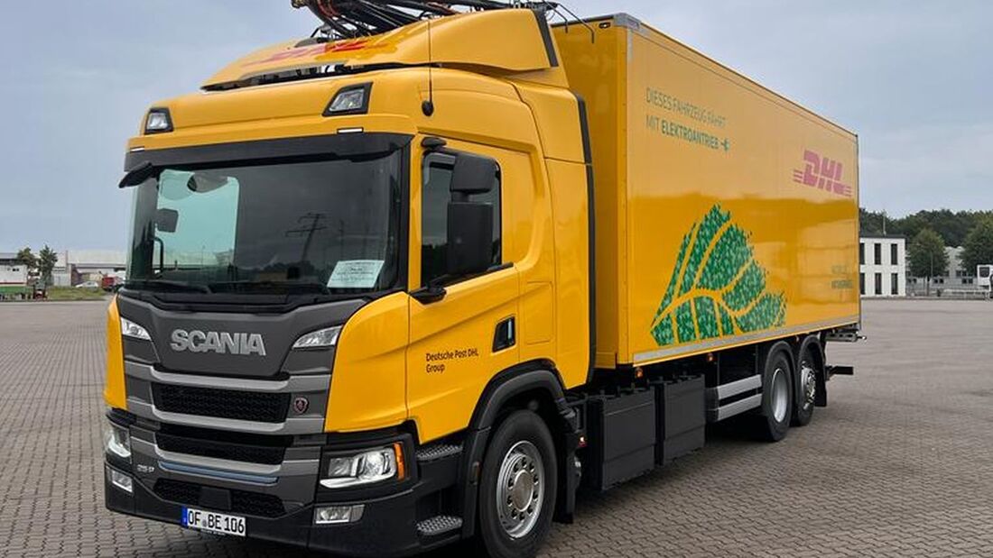 Berta startet für DHL