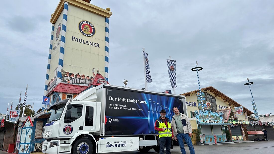 Renault stellt Wiesn-E-Truck