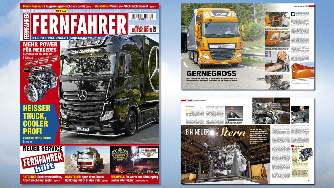 Neue FERNFAHRER-Ausgabe am Kiosk
