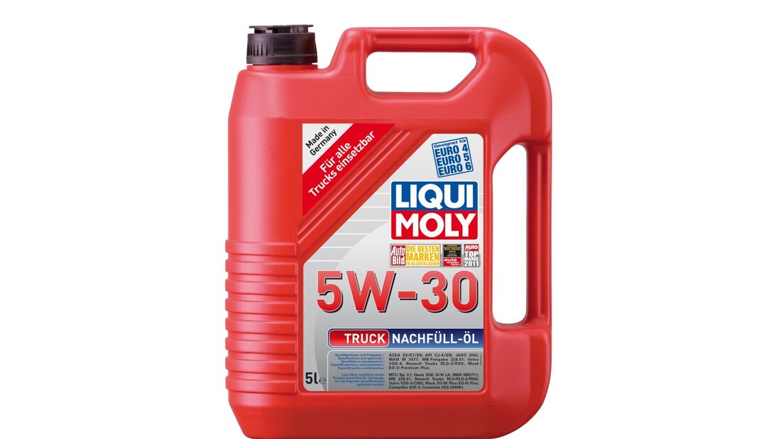 LIQUI MOLY entwickelt Truck-Nachfüllöl