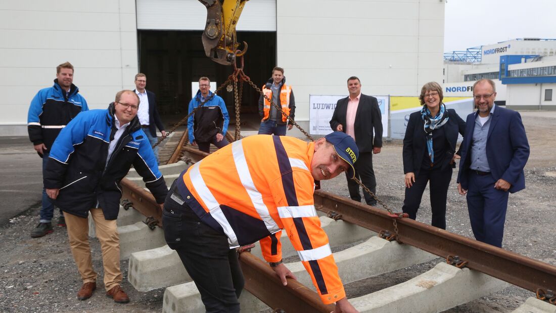 Nordfrost nimmt Schwerguthalle in Betrieb