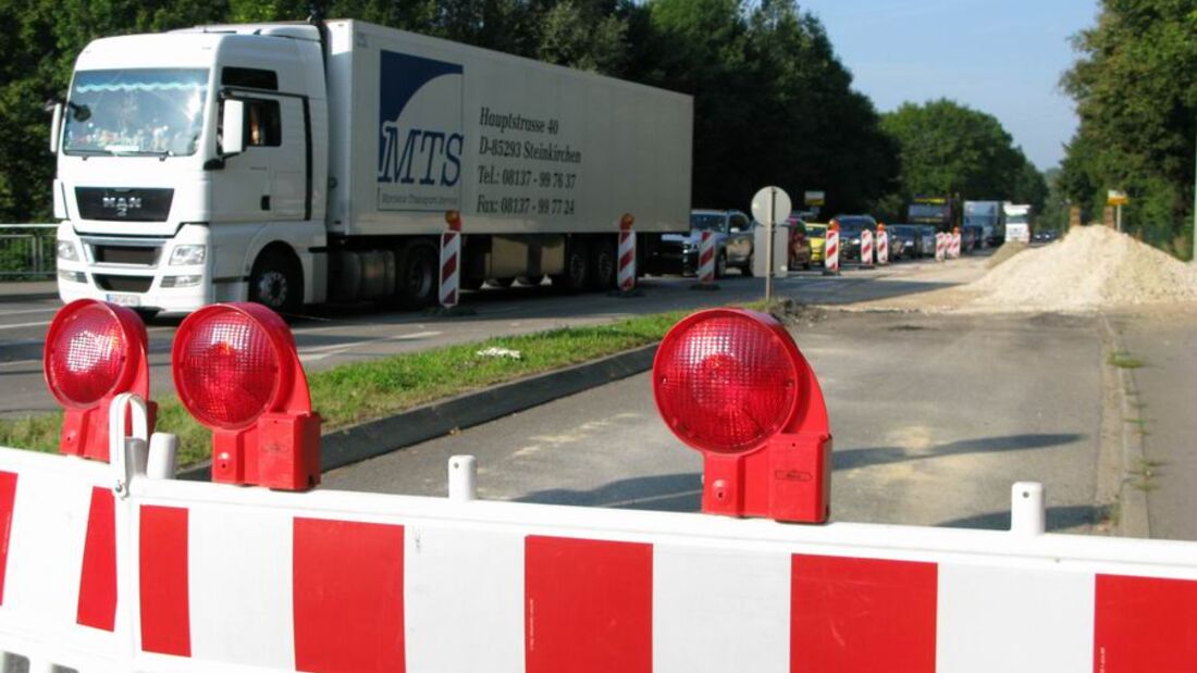 Zahl der Autobahnbaustellen steigt