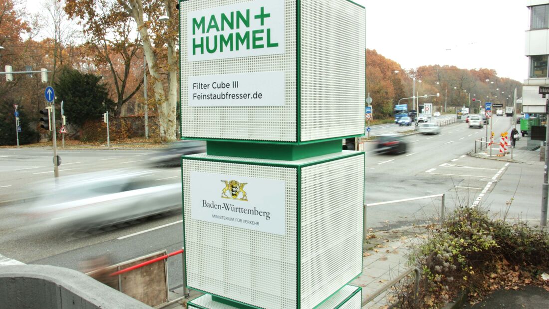Filterstationen gegen Feinstaub