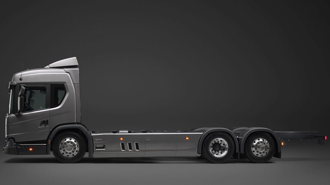 Elektrifizierter City-Truck in zwei Varianten