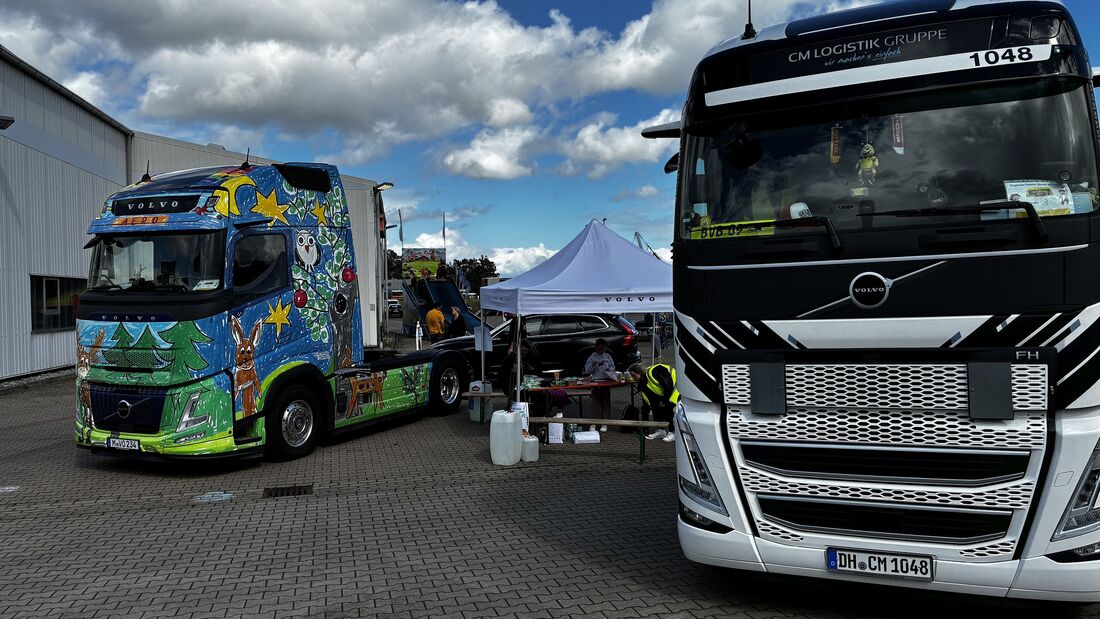 Lkw-Fahrer schenken 80 Kindern einen Traumtag