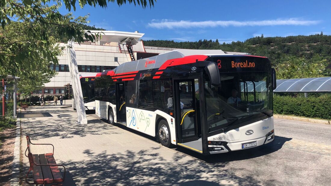 Urbino electric verkehren in Kristiansand