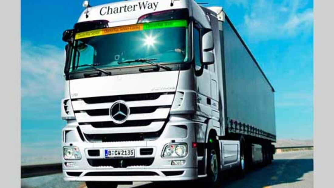 Charterway vermietet neuen Actros
