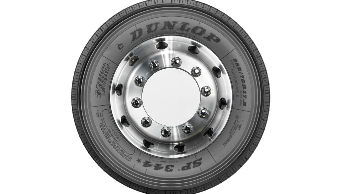 Dunlop bietet neuen Lenkachsreifen an