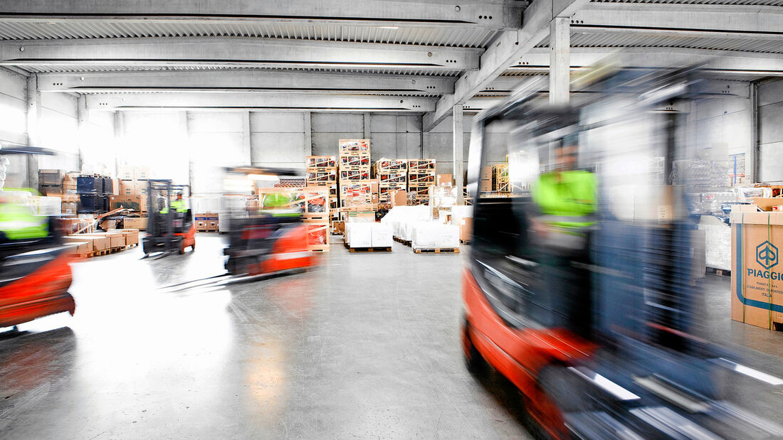 Stapler-Routen online analysieren