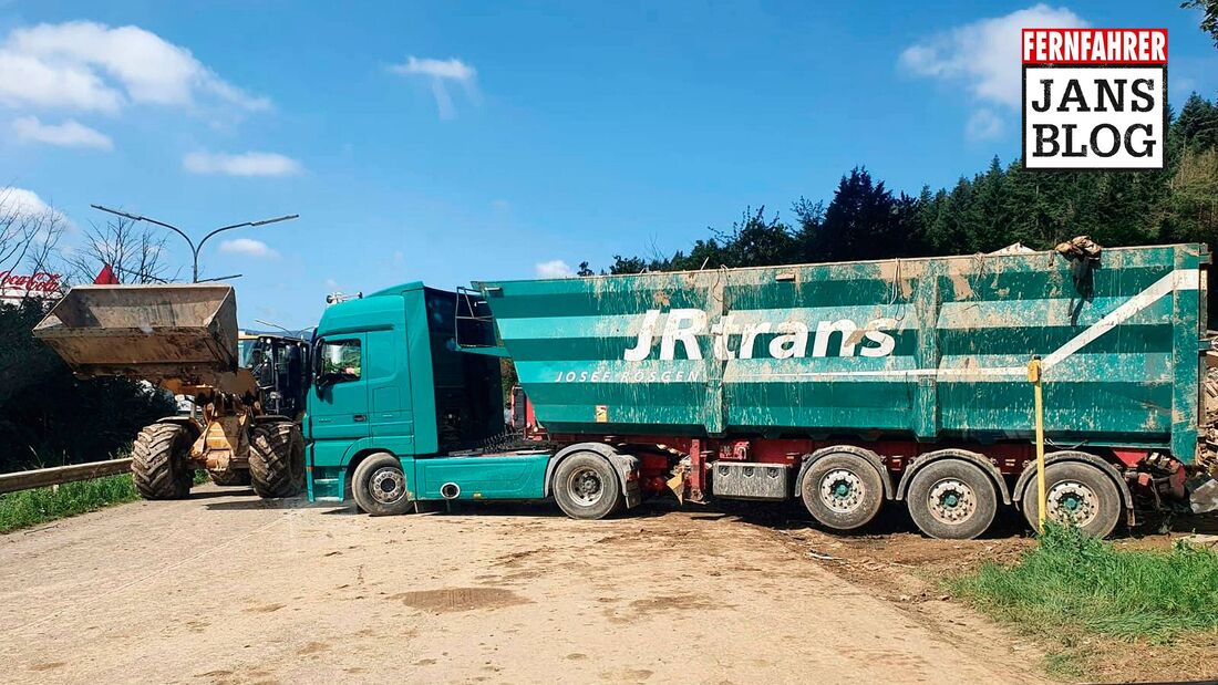 Land unter – Logistik hilft