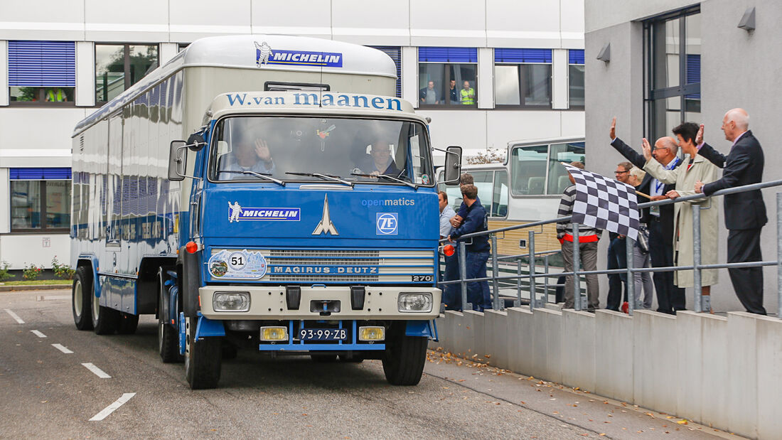 Tourstart in Karlsruhe