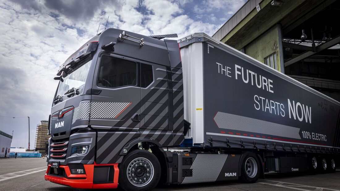 Erste E-Lkw-Prototypen stehen
