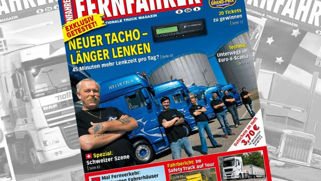 FERNFAHRER zieht es in die Schweiz