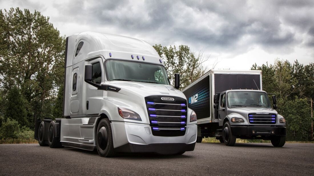 Penske und NFI testen mit Daimler