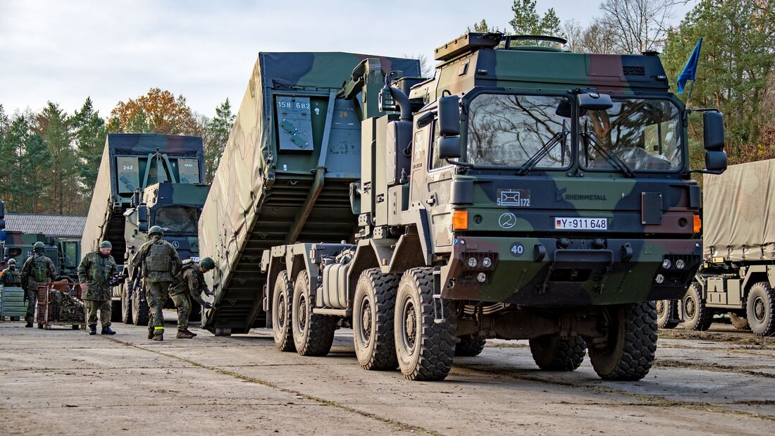 Logistiktruppe mit neuer Struktur