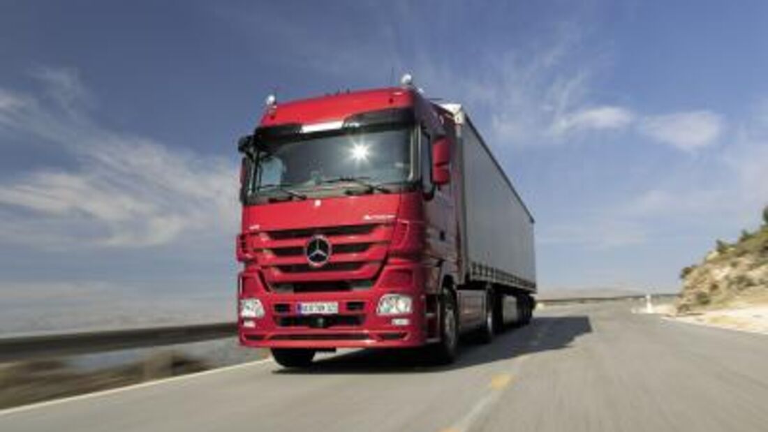 Actros-on-Tour kommt wieder auf die Autohöfe