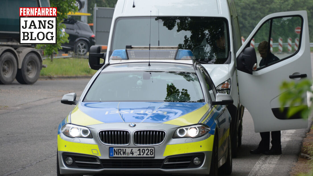 Polizei in Parkplatznot