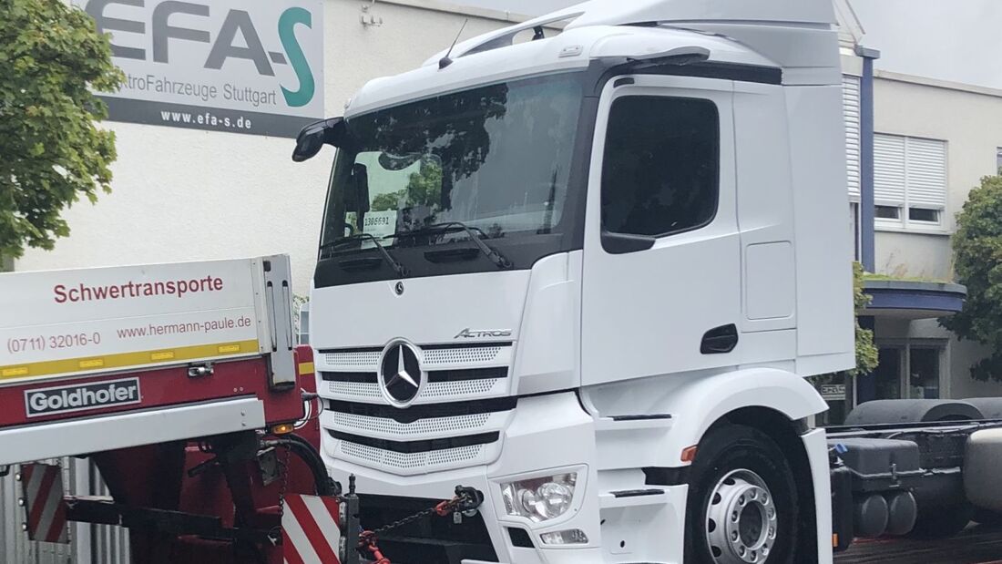 So wird aus dem Diesel- ein Brennstoffzellen-Lkw
