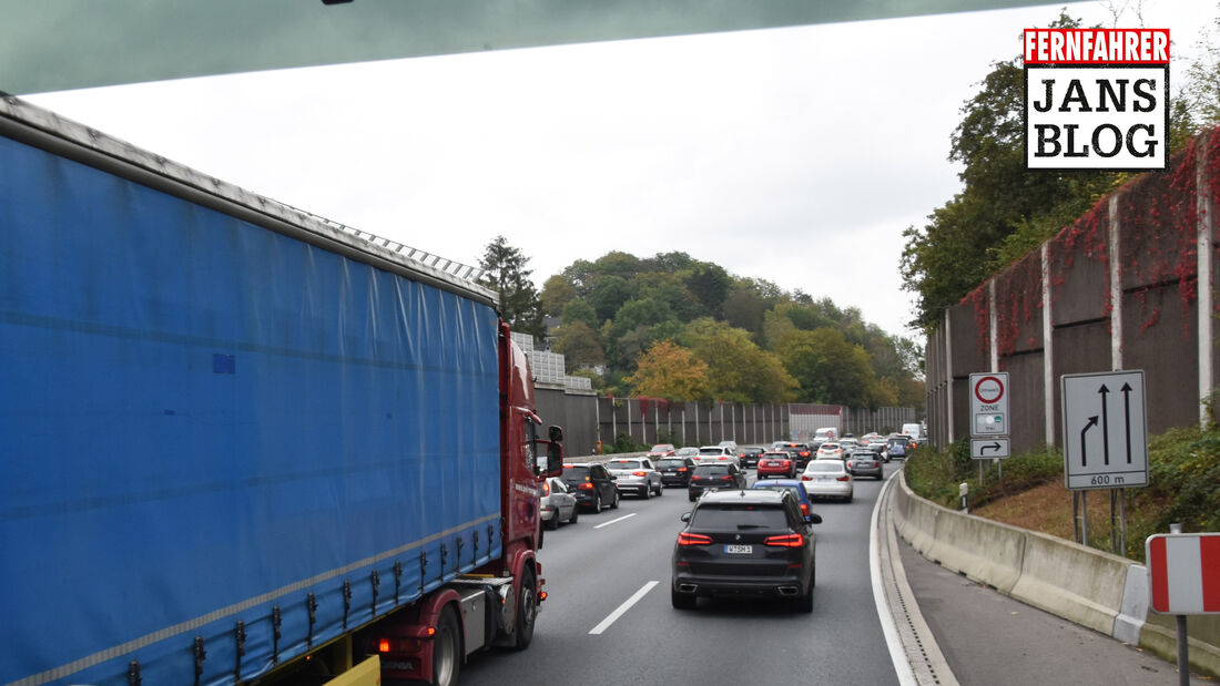 Auf dem Rücken der Fahrer