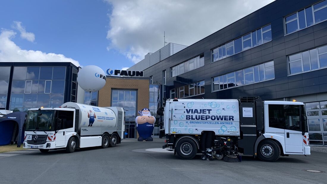 Bremen erprobt Müll-Lkw mit Brennstoffzelle