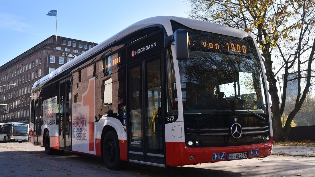 Erster Mercedes eCitaro im Einsatz