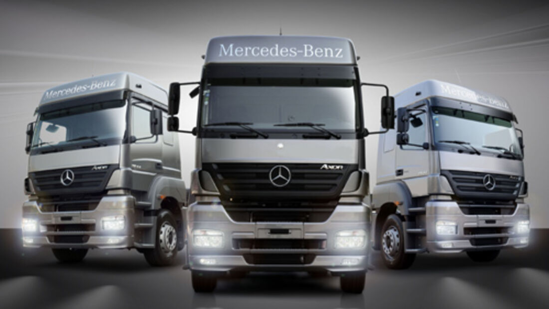 Mercedes-Benz Brasilien feiert Absatzrekord: eine Million Lkw verkauft