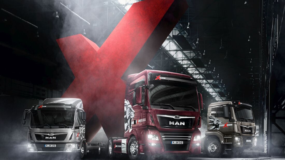 XLION-Lkw gehen an den Start