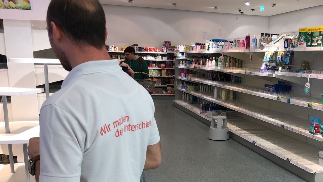 dm beschönigt Lieferengpässe