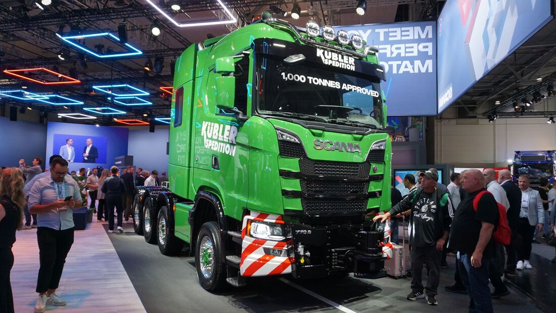 Der erste Schwerlast-Scania für Kübler