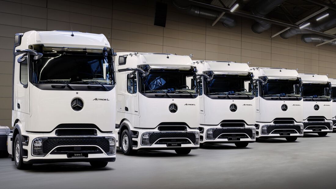 Girteka ordert 500 Actros L ProCabin