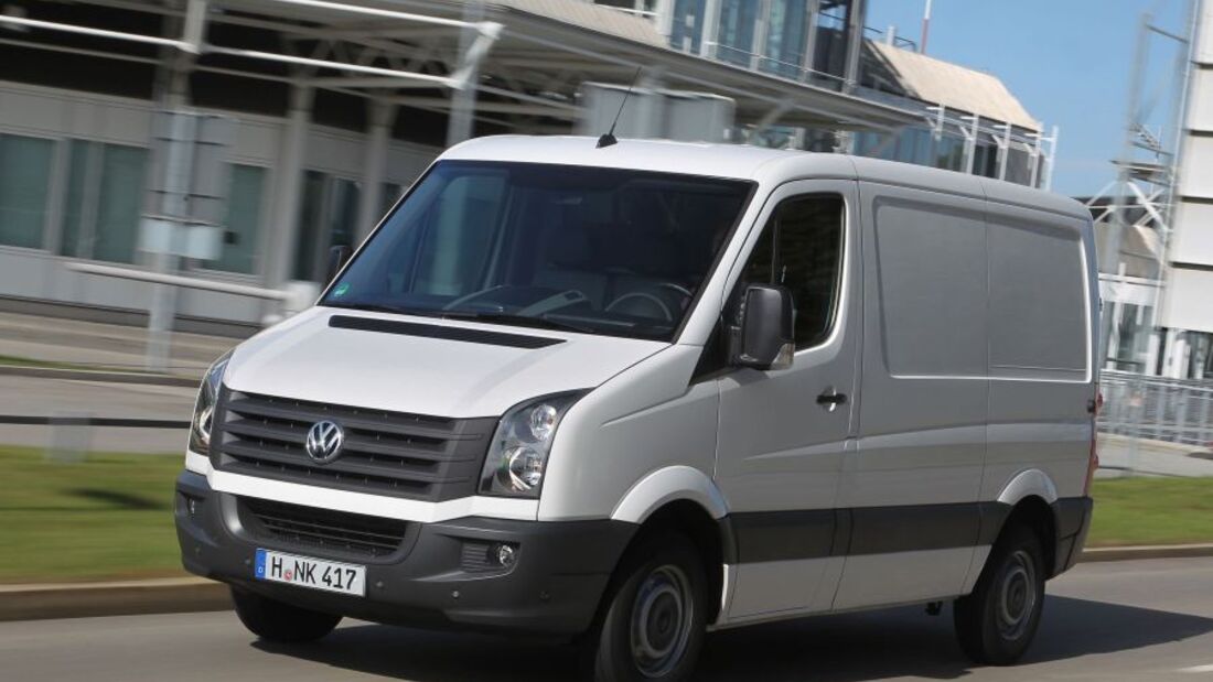 Neue Motorversion im VW Crafter