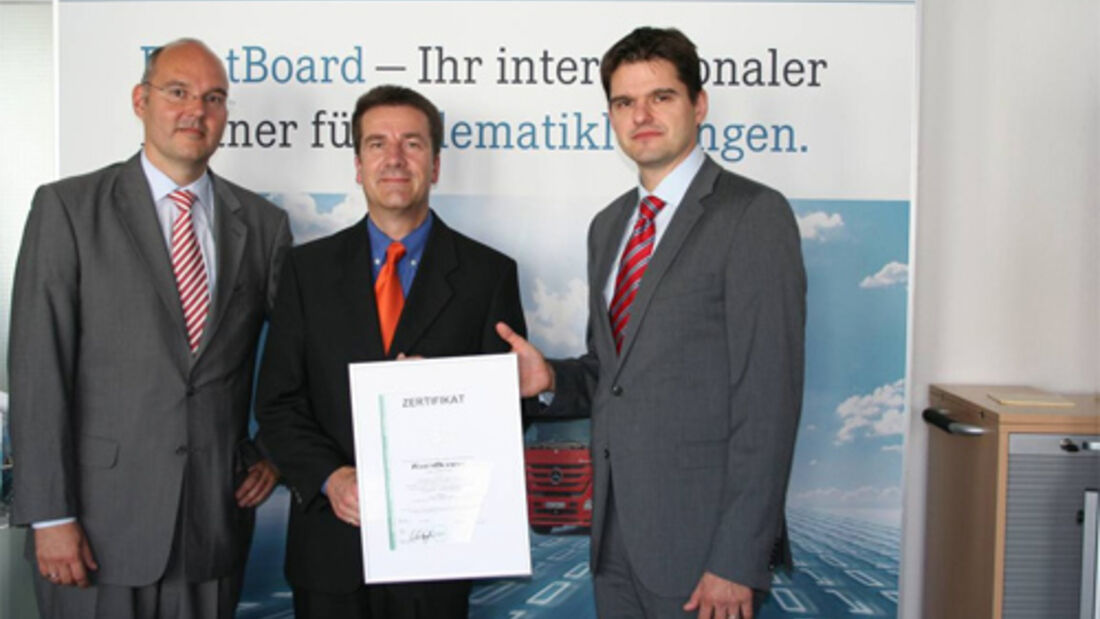 FleetBoard Massenspeicher-Download erlangt DEKRA-Zertifizierung