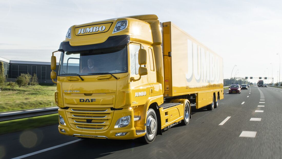 DAF E-Lkw im Praxistest