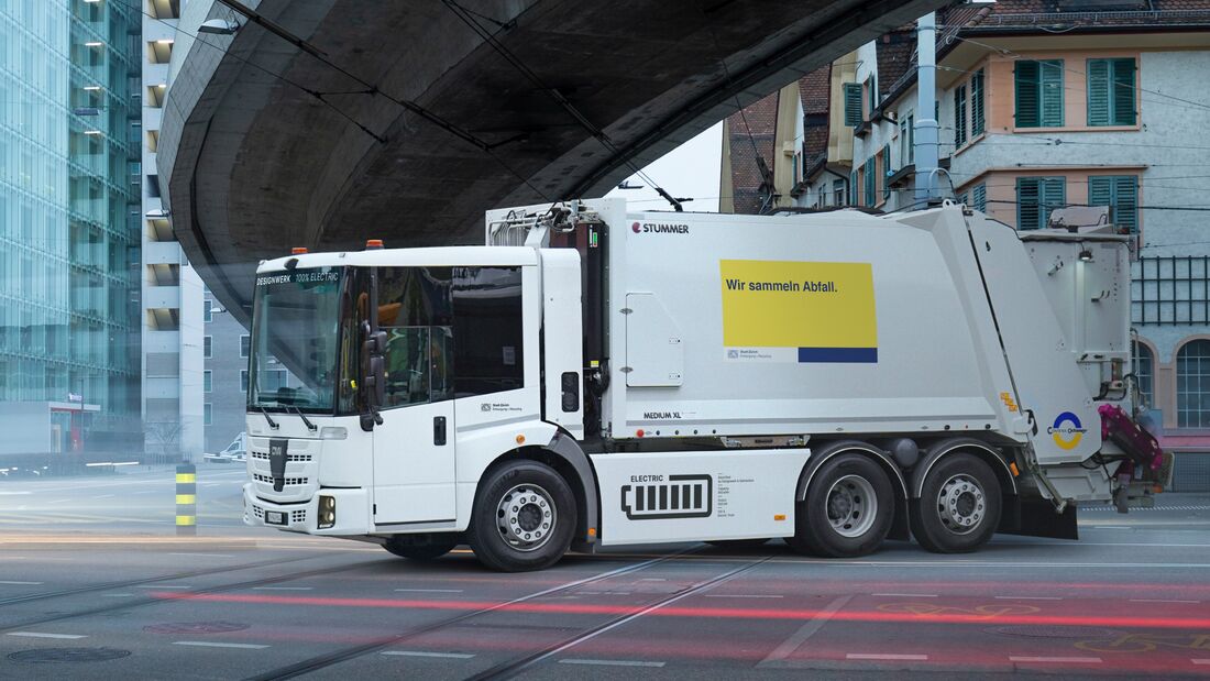 Elektro-Müll-Lkw für Zürich