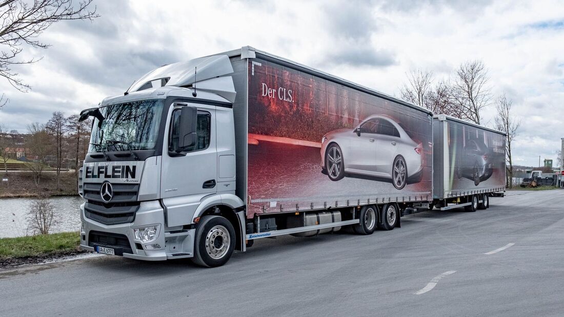 Elfleins Lang-Lkw der Zukunft