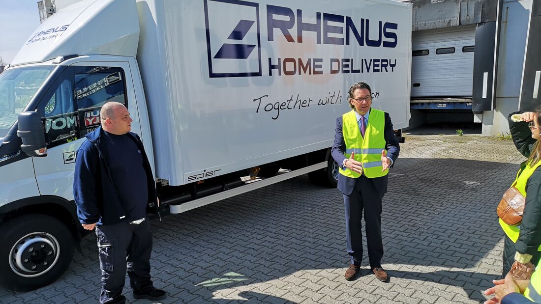 Scheuer besucht Rhenus