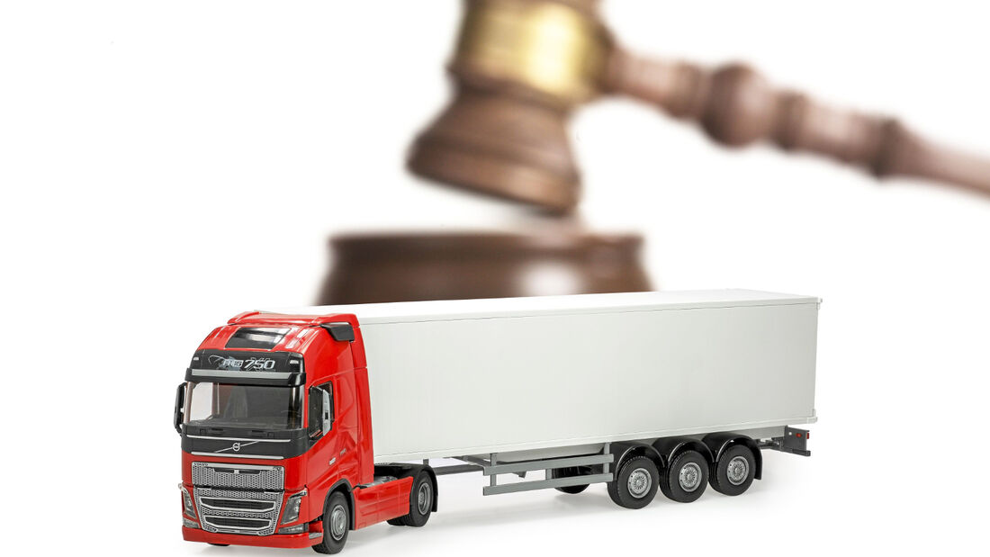 Lkw-Herstellern drohen Rekordstrafen