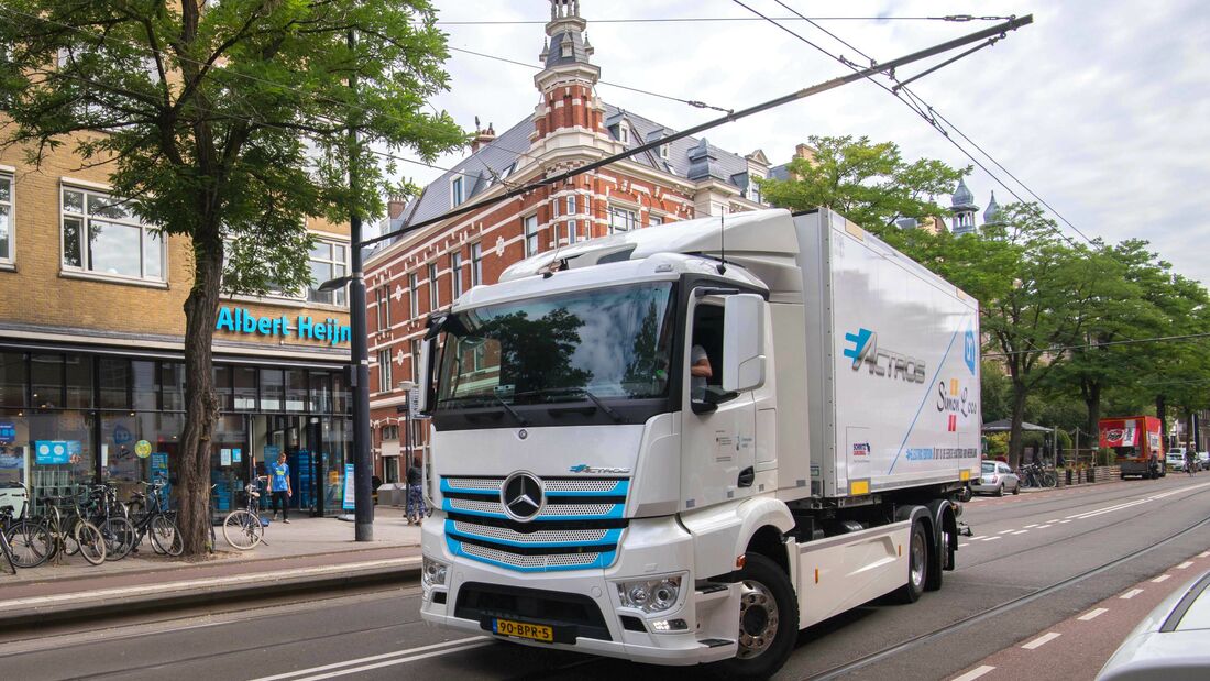 E-Lkw starten in die zweite Testphase