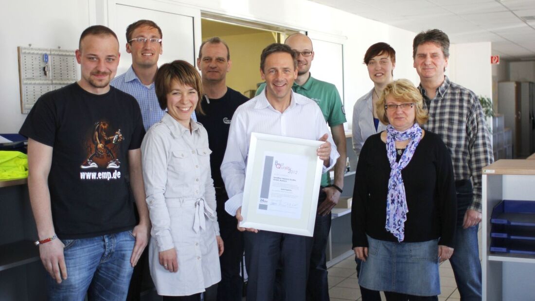 Gustke Logistik erhält Quality Award
