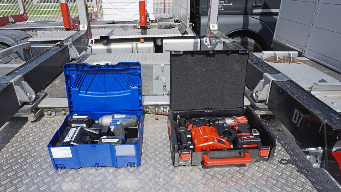 Berner BACIW und Milwaukee M18 FPD2-502X