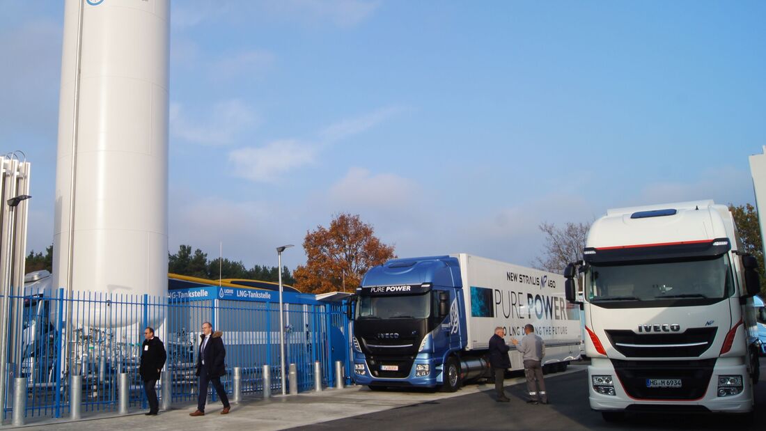 Uniper eröffnet LNG-Tankstelle