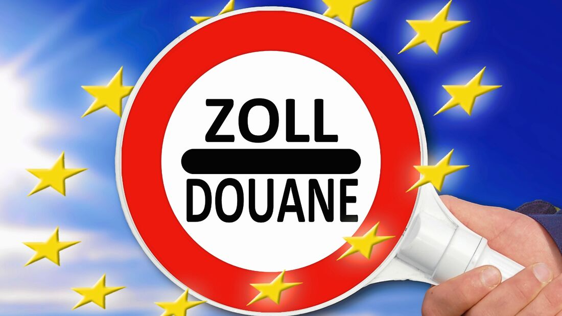 Verlängerter Arm des Zolls
